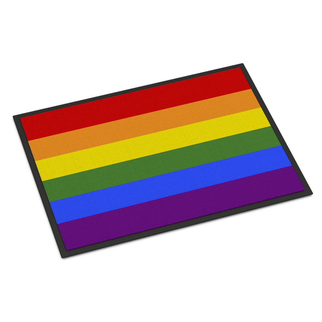 Gay Pride Indoor or Outdoor Mat 24x36 Image 1