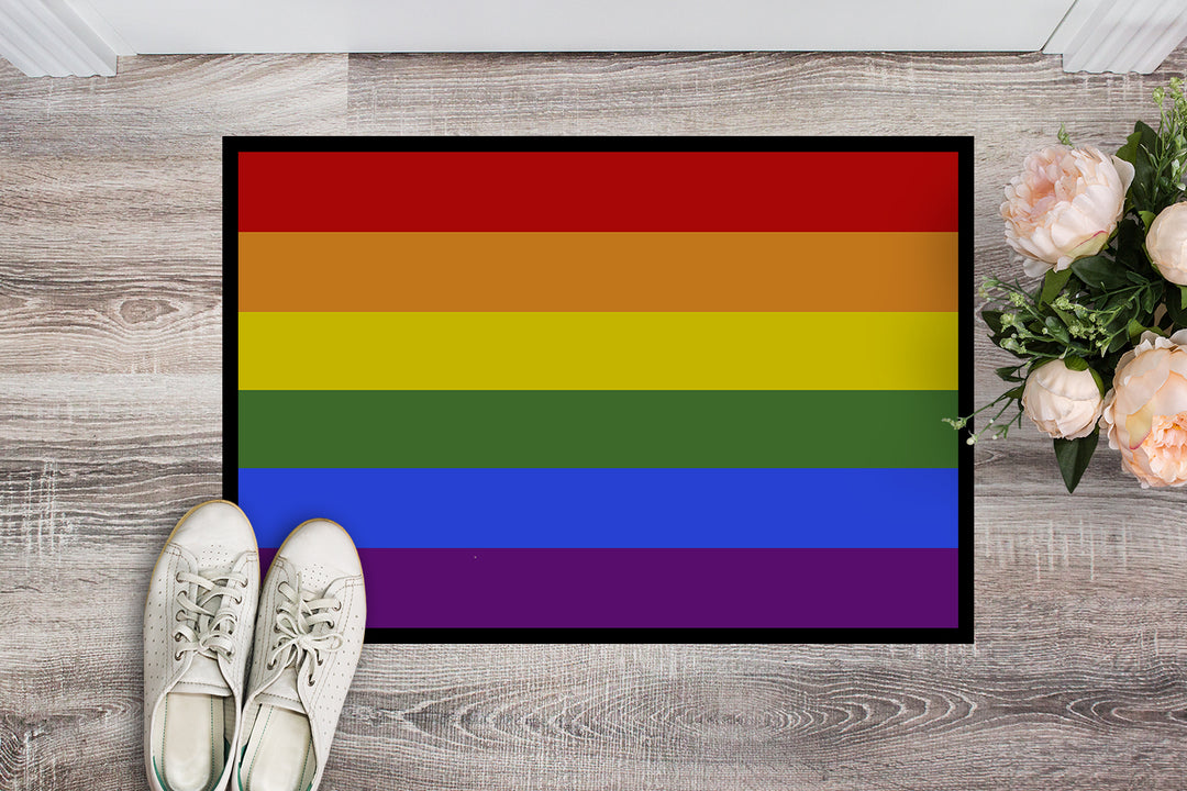 Gay Pride Indoor or Outdoor Mat 24x36 Image 2