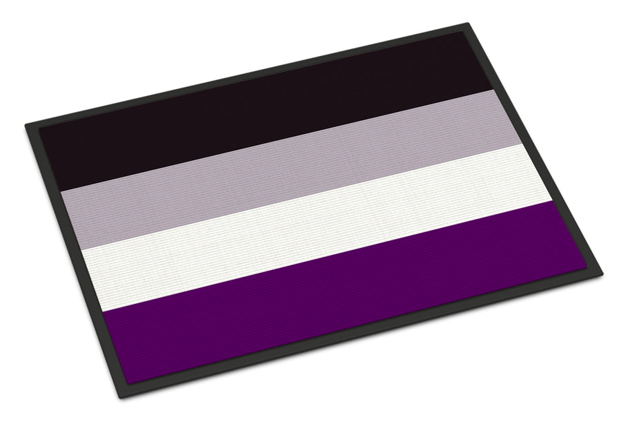 Asexual Pride Indoor or Outdoor Mat 24x36 Image 1