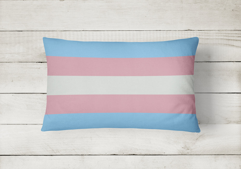 Transgender Pride Canvas Fabric Decorative Pillow Image 2