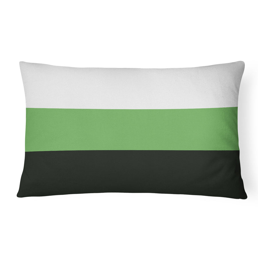 Neutrois Pride Canvas Fabric Decorative Pillow Image 1