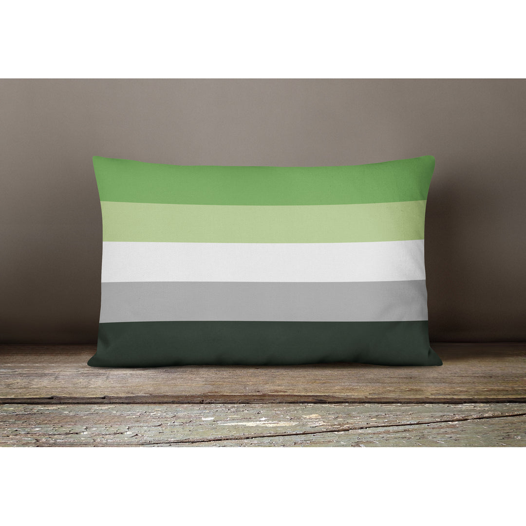 Aronmantic Pride Canvas Fabric Decorative Pillow Image 4