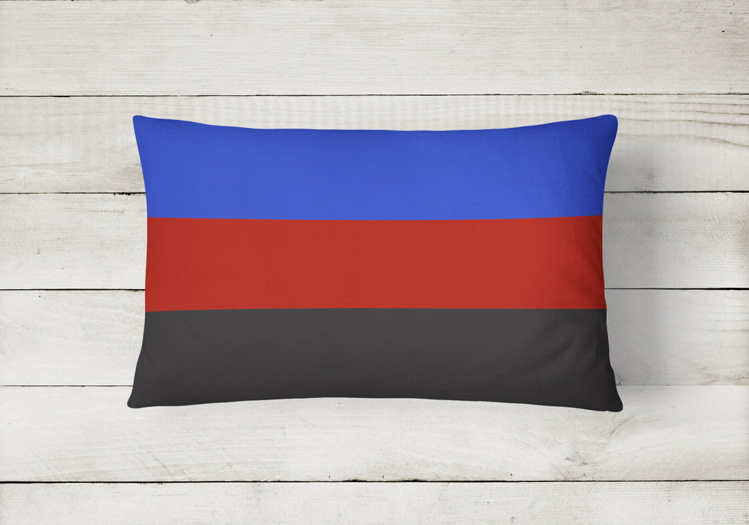 Polyamorous Pride Canvas Fabric Decorative Pillow Image 2