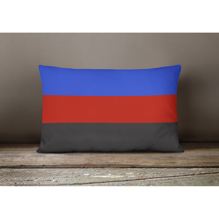 Polyamorous Pride Canvas Fabric Decorative Pillow Image 4