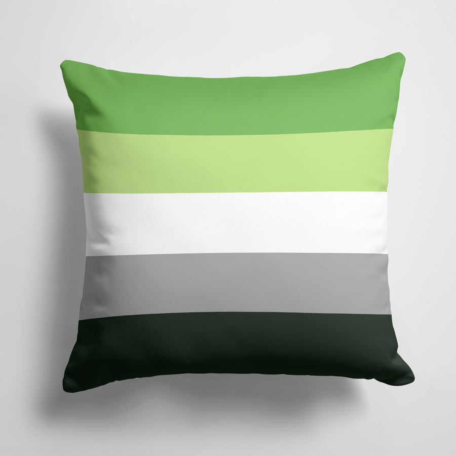 Aronmantic Pride Fabric Decorative Pillow Image 1