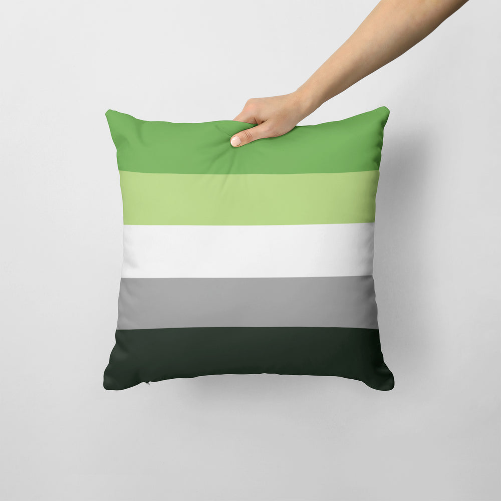 Aronmantic Pride Fabric Decorative Pillow Image 2