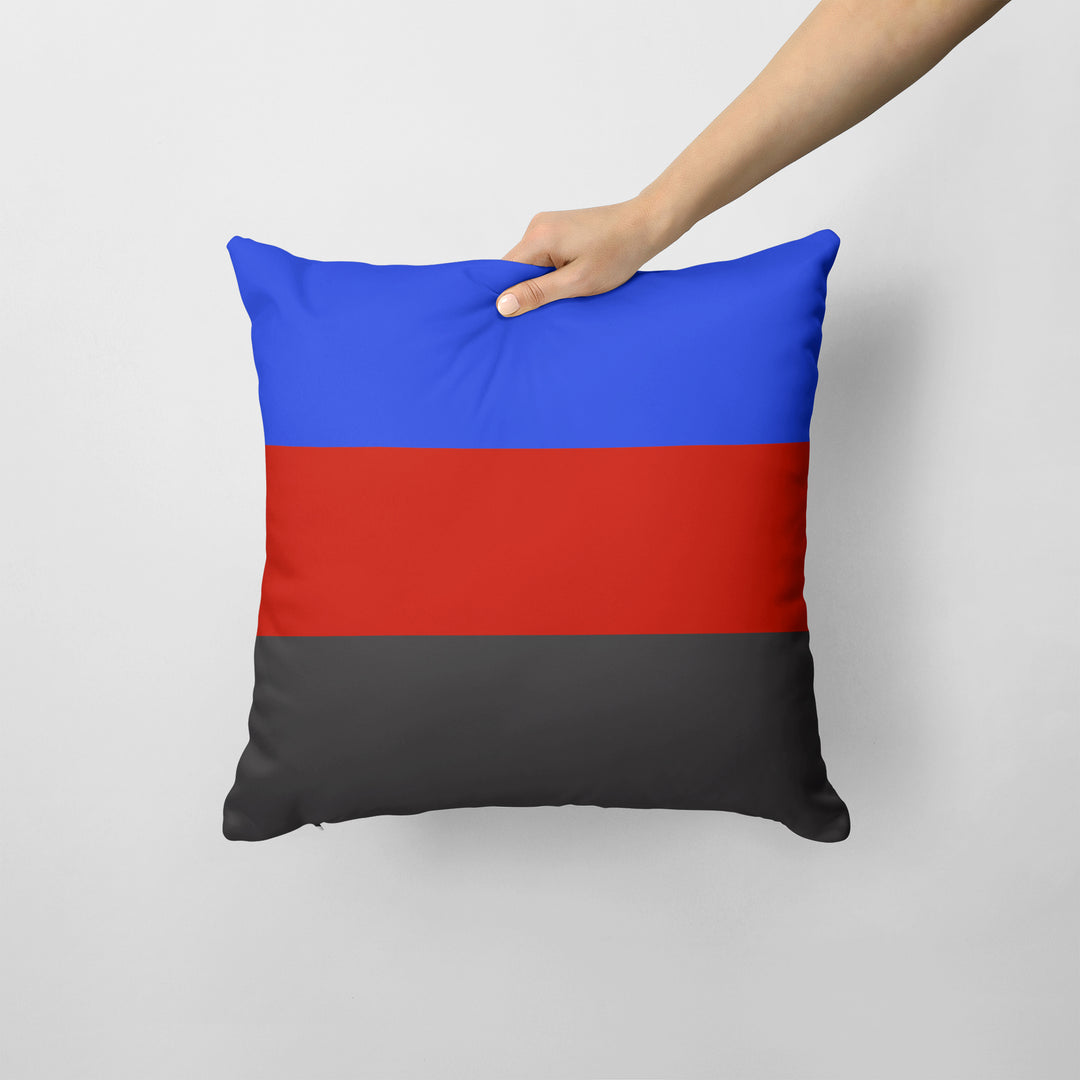 Polyamorous Pride Fabric Decorative Pillow Image 2