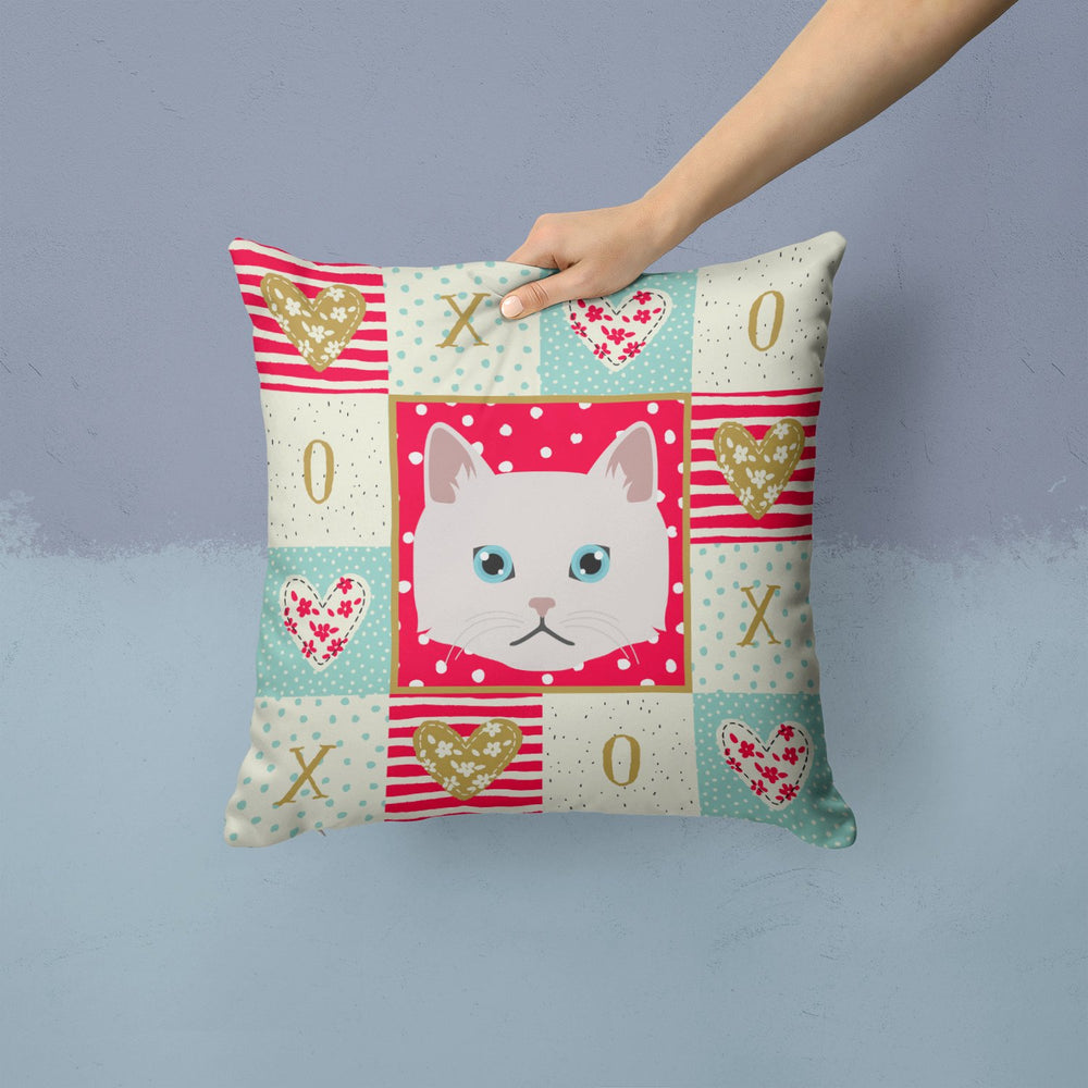 Napoleon Cat Love Fabric Decorative Pillow Image 2