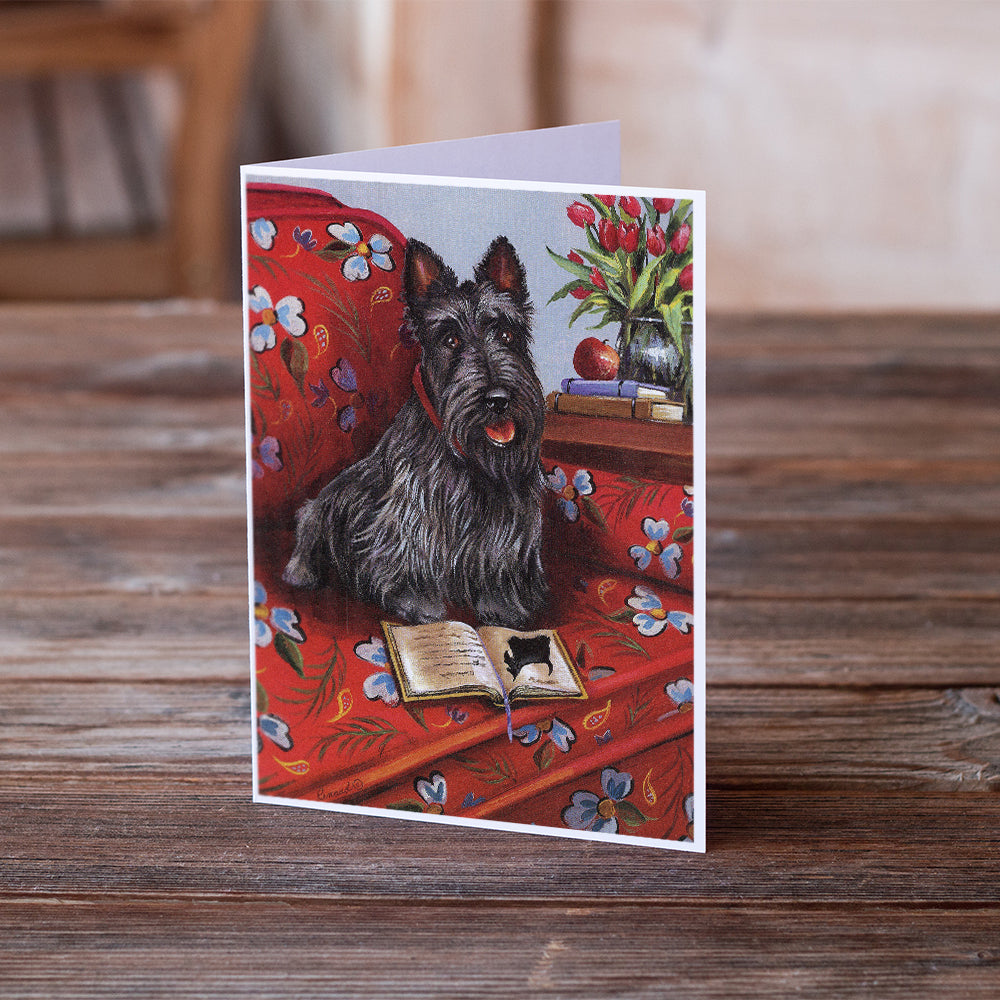 Scottie Lil Einstein Greeting Cards and Envelopes Pack of 8 Image 2