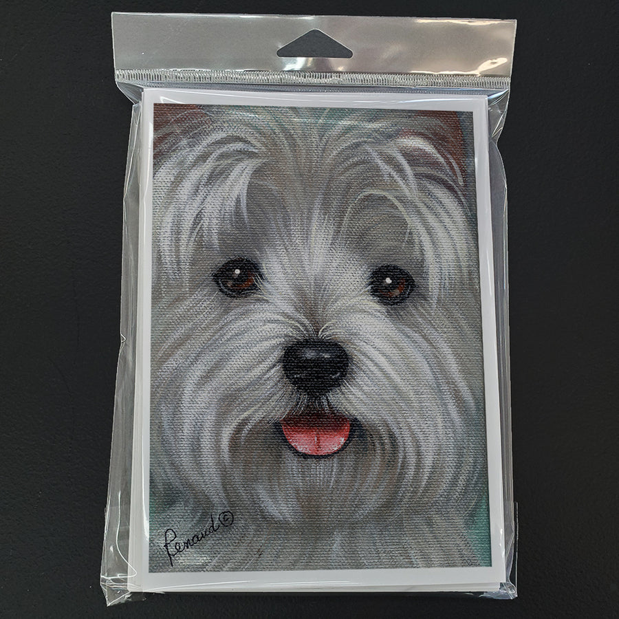 Westie Kissable Face Greeting Cards and Envelopes Pack of 8 Image 1