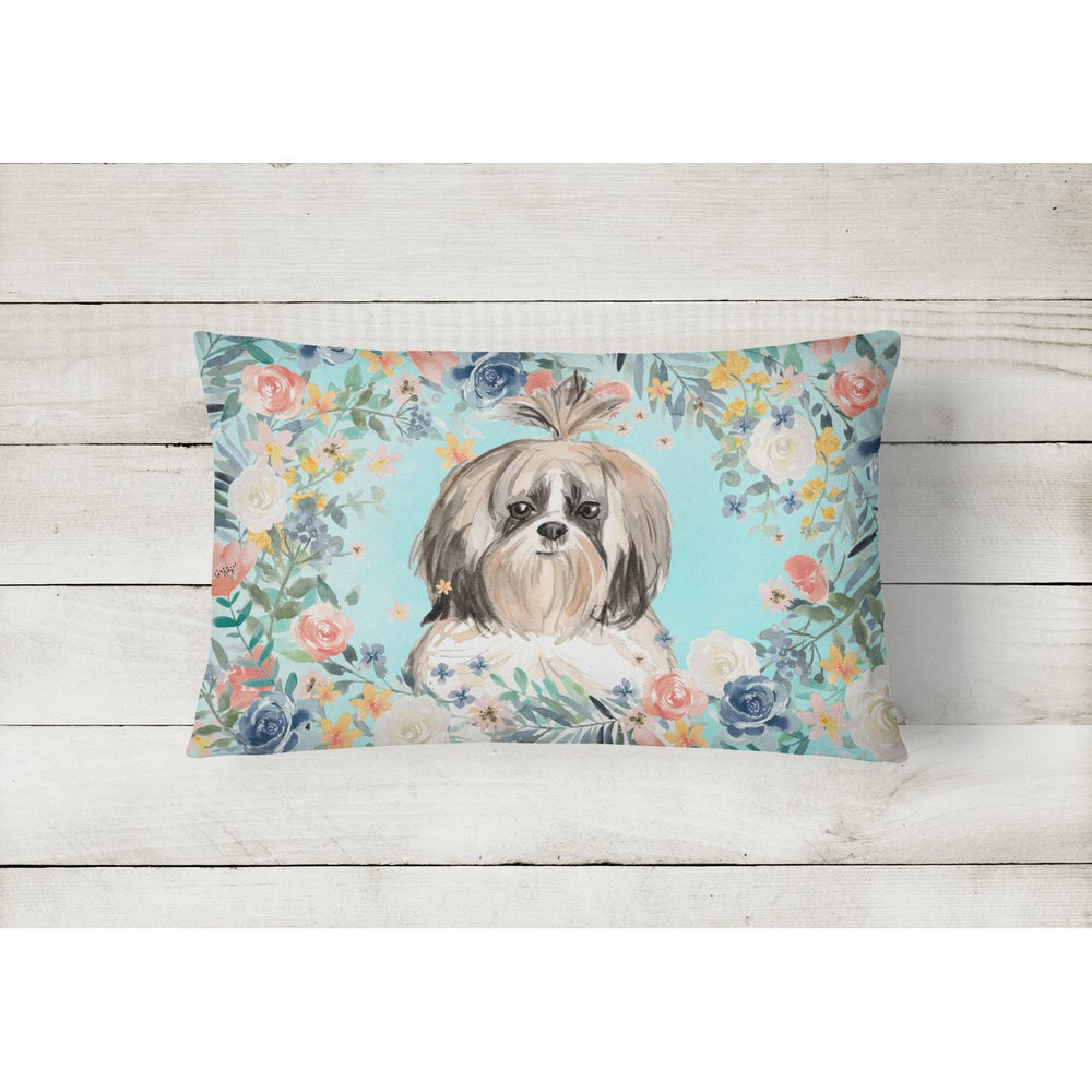 Shih Tzu Canvas Fabric Decorative Pillow Image 2