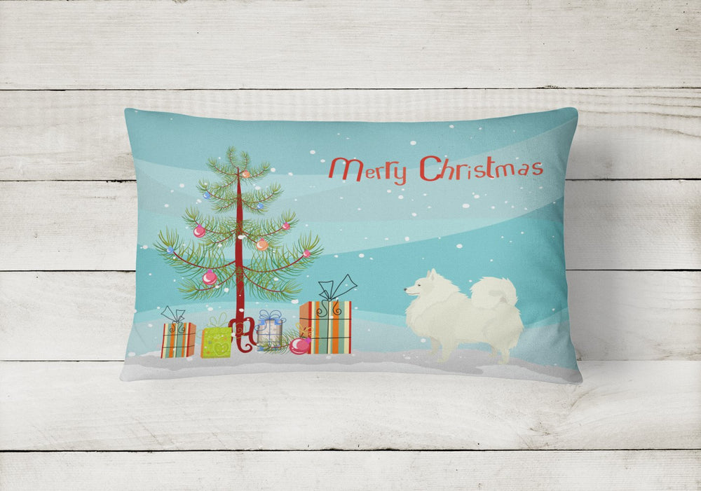 Spitz Christmas Tree Canvas Fabric Decorative Pillow Image 2