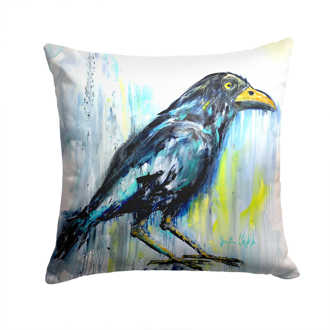 Burnt Corn Raven Fabric Decorative Pillow Image 1