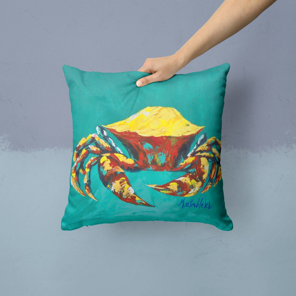 Crab Tunnel Fabric Decorative Pillow Image 2