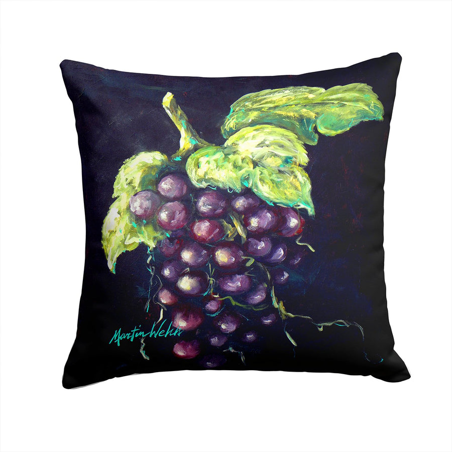 Welchs Grapes Fabric Decorative Pillow Image 1