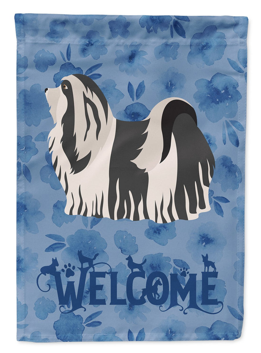 Havanese Style 1 Welcome Flag Canvas House Size Image 1