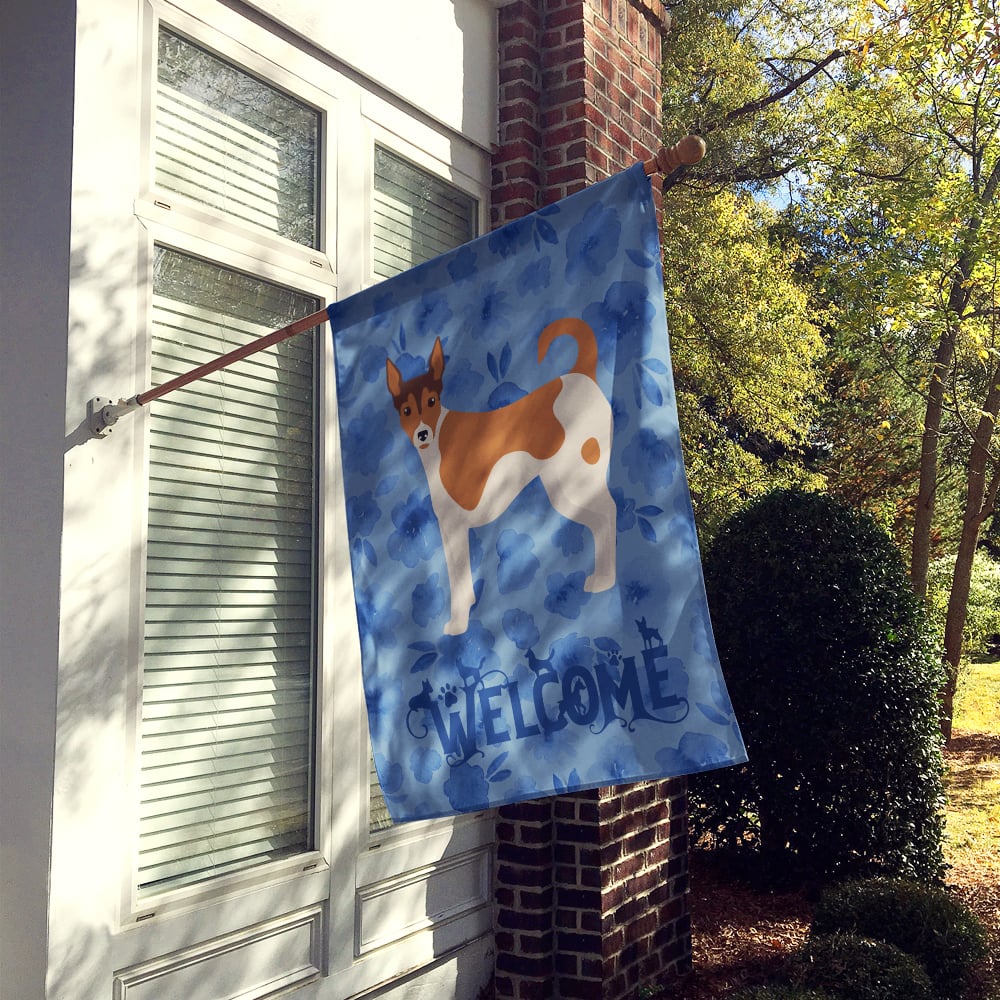 Tenterfield Terrier Welcome Flag Canvas House Size Image 2