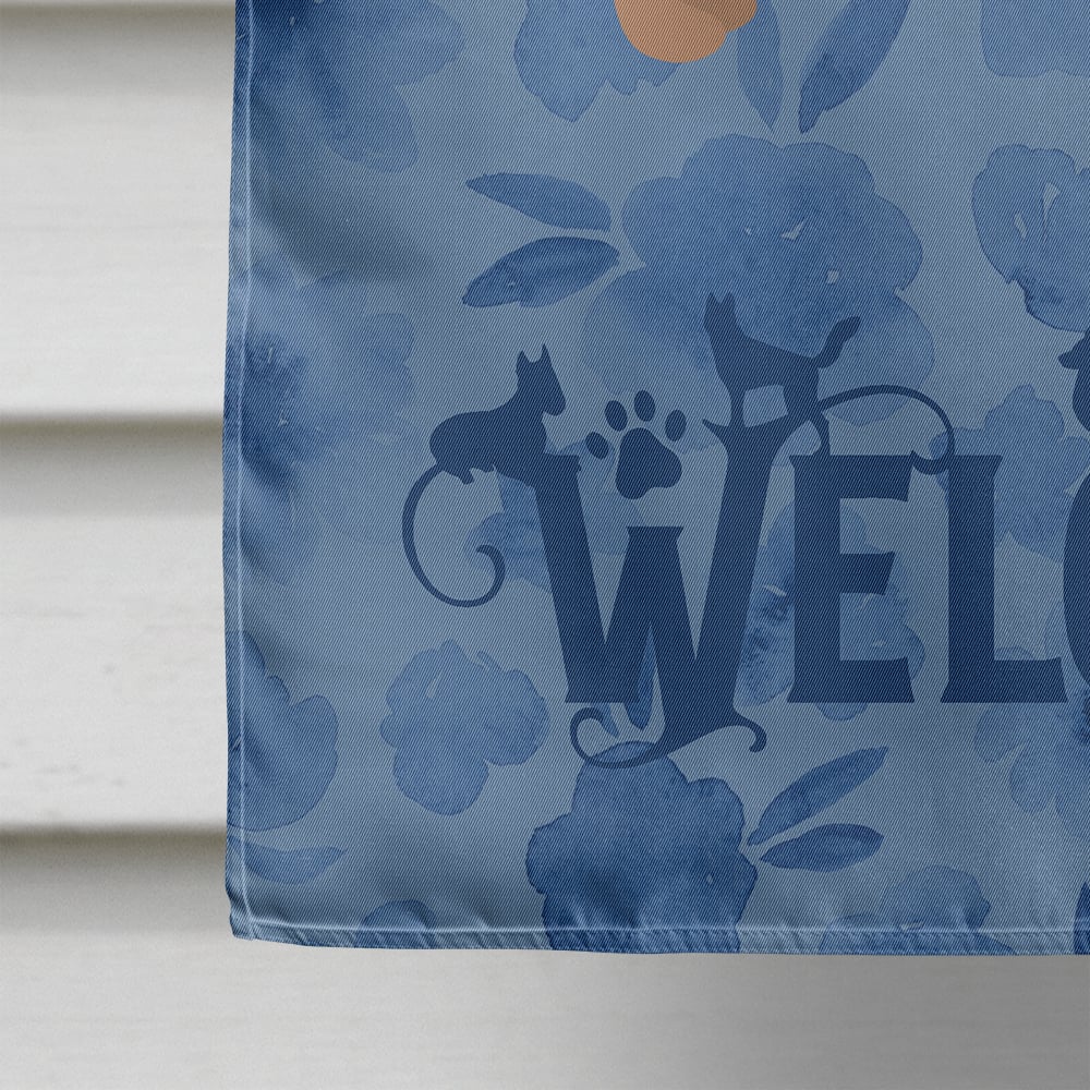 Longhair Chihuahua Style 2 Welcome Flag Canvas House Size Image 4