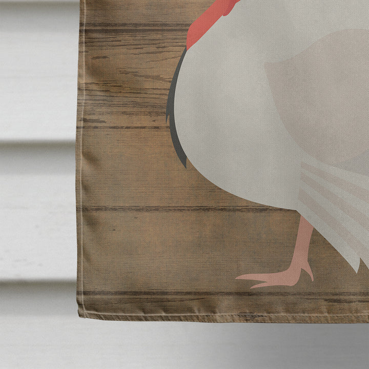 White Holland Turkey Welcome Flag Canvas House Size Image 4