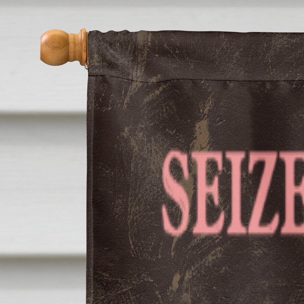 Westie Seize the Day Flag Canvas House Size Image 3