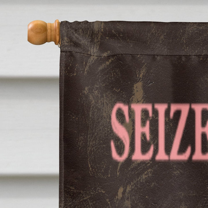 Westie Seize the Day Flag Canvas House Size Image 3