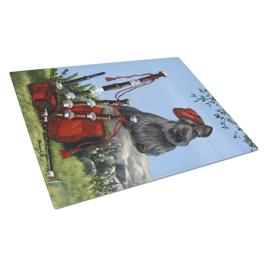 Scottie Piper Glass Cutting Board Large Image 1