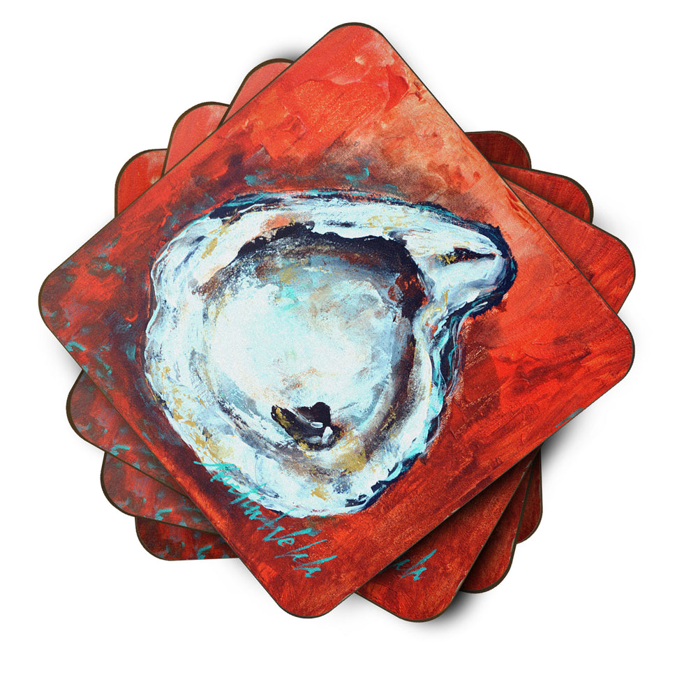 Char Broiled Oyster Foam Coaster Set of 4 Image 2