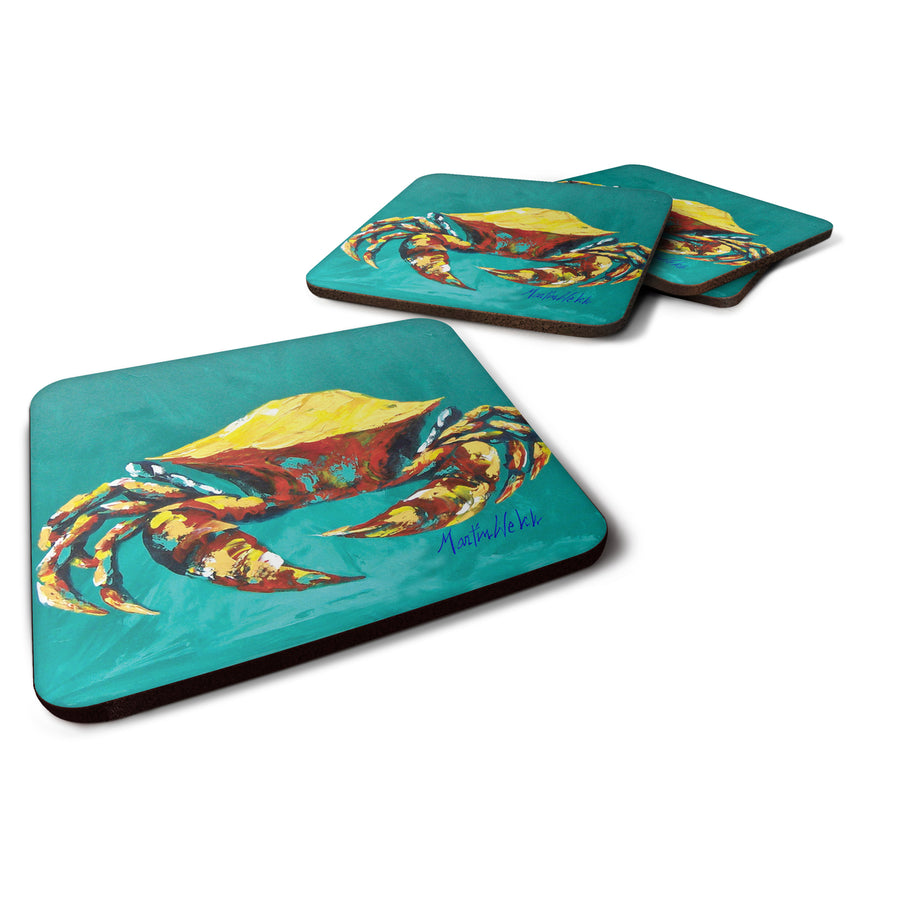 Crab Tunnel Foam Coaster Set of 4 Image 1