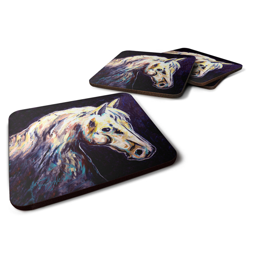 Knight Horse Foam Coaster Set of 4 Image 1