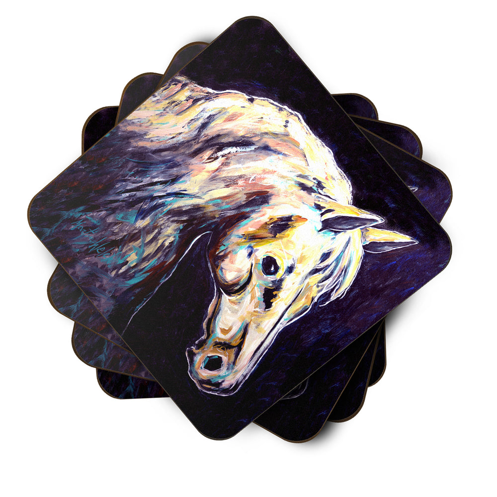 Knight Horse Foam Coaster Set of 4 Image 2