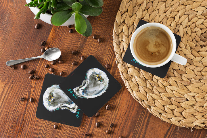 Lucky Oyster Foam Coaster Set of 4 Image 4