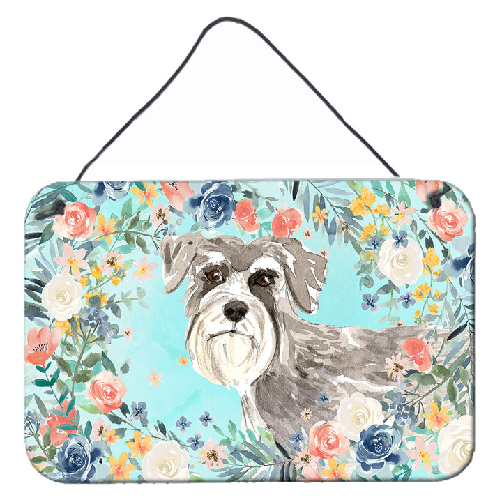 Schnauzer Style 1 Wall or Door Hanging Prints Image 1