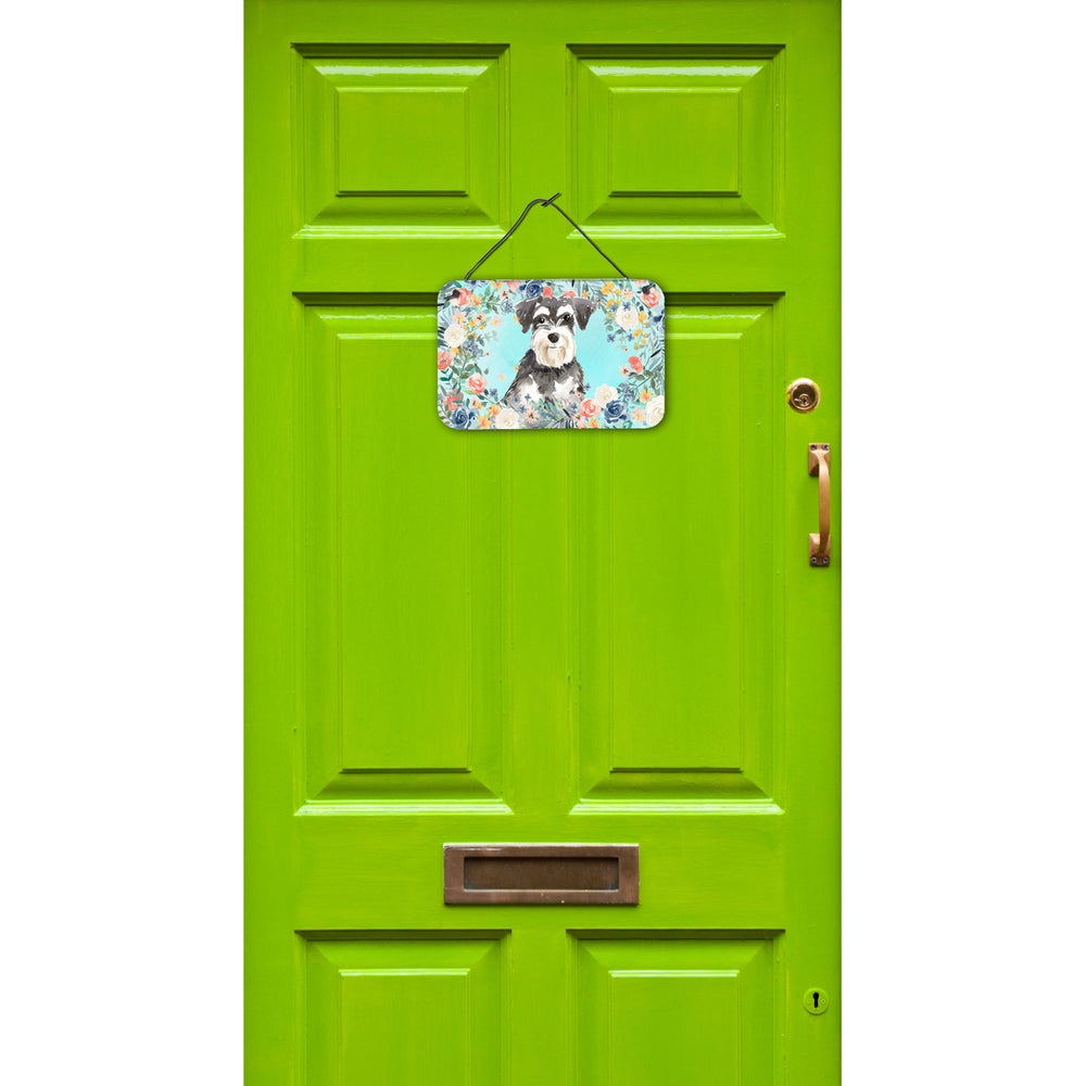 Schnauzer Style 2 Wall or Door Hanging Prints Image 2