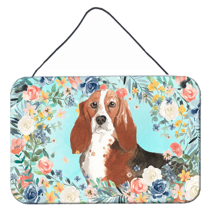 Basset Hound Wall or Door Hanging Prints Image 1