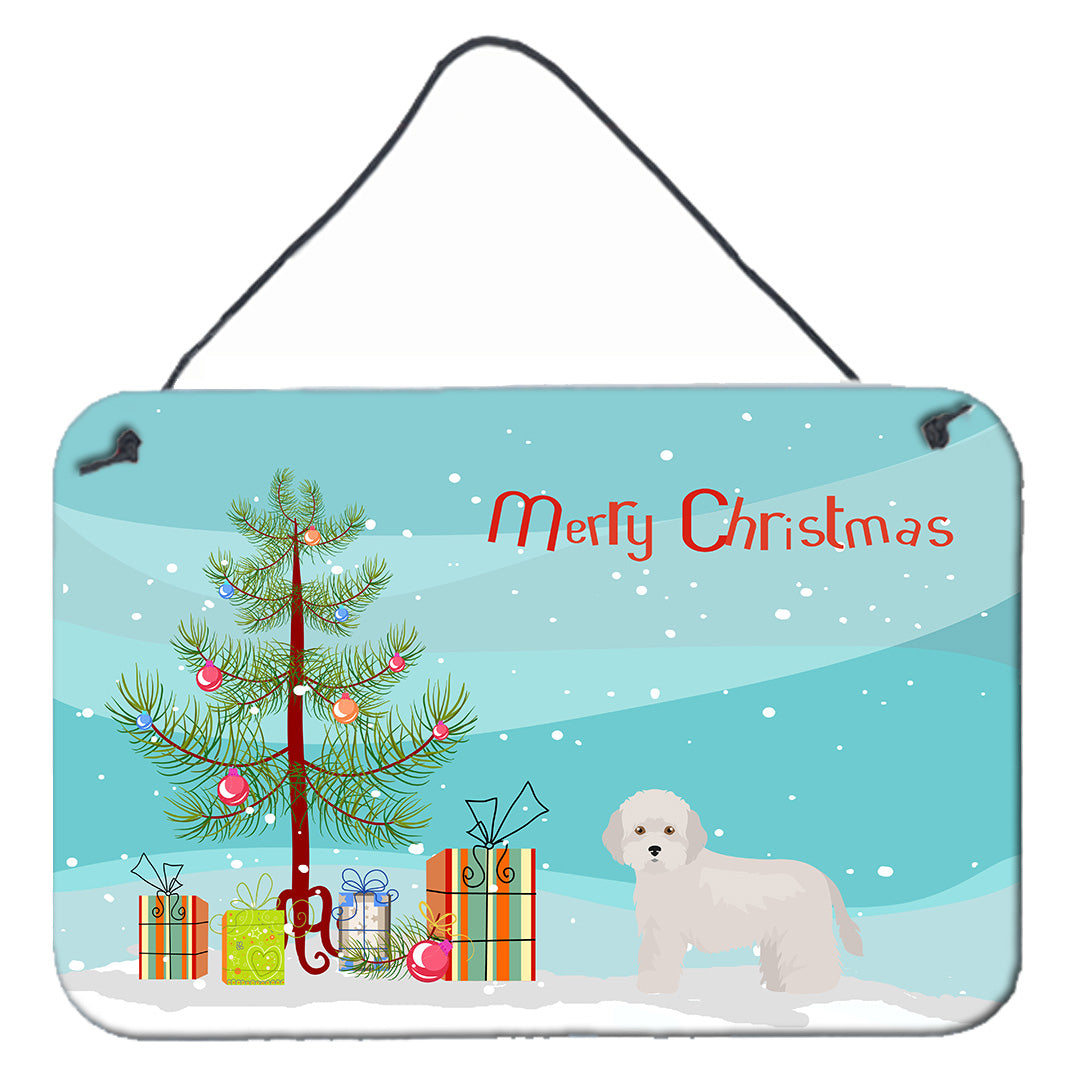 Cyprus Poodle Christmas Tree Wall or Door Hanging Prints Image 1