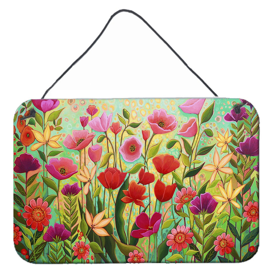 Wild Beauty Flowers Wall or Door Hanging Prints Image 1