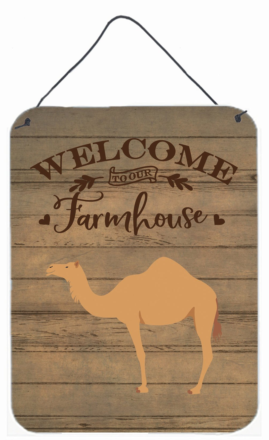 Arabian Camel Dromedary Welcome Wall or Door Hanging Prints Image 1