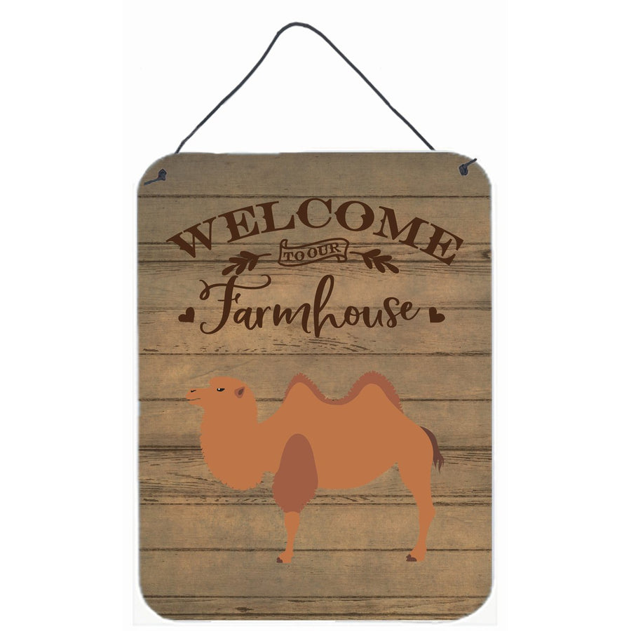 Bactrian Camel Welcome Wall or Door Hanging Prints Image 1