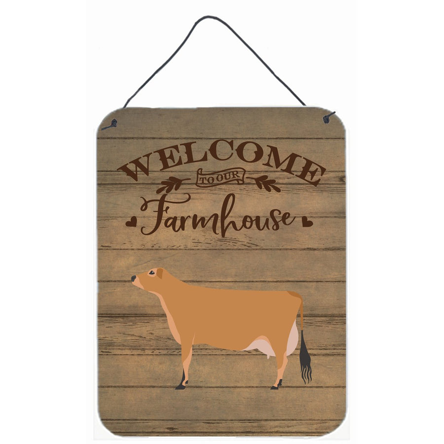 Jersey Cow Welcome Wall or Door Hanging Prints Image 1