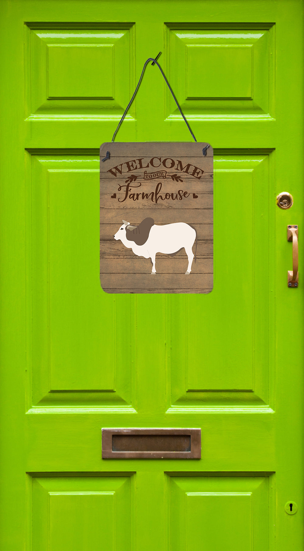 Malvi Cow Welcome Wall or Door Hanging Prints Image 2