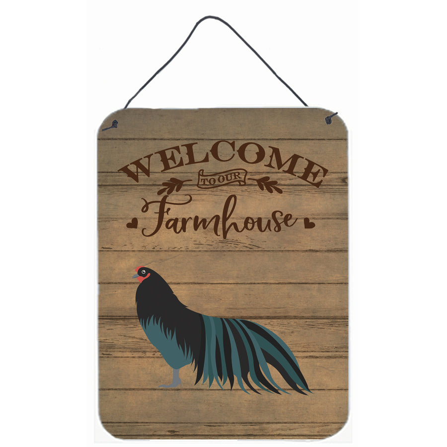 Sumatra Chicken Welcome Wall or Door Hanging Prints Image 1