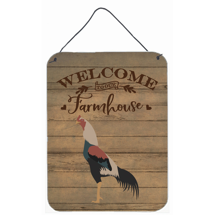 Kulang Chicken Welcome Wall or Door Hanging Prints Image 1