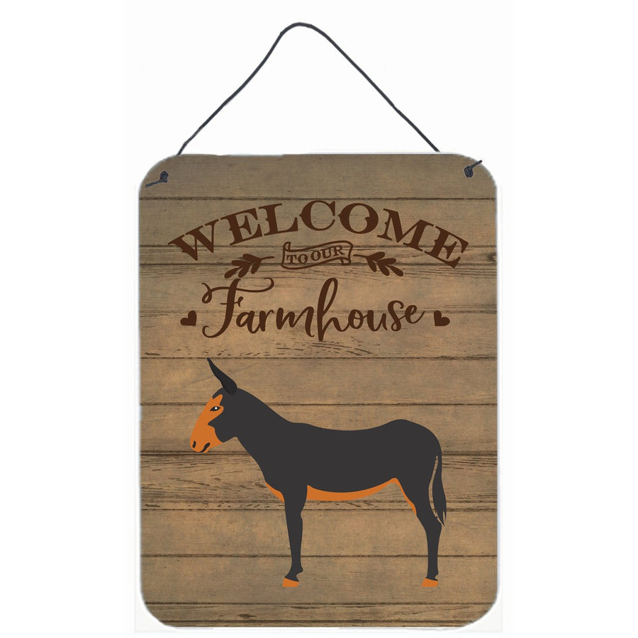 Catalan Donkey Welcome Wall or Door Hanging Prints Image 1