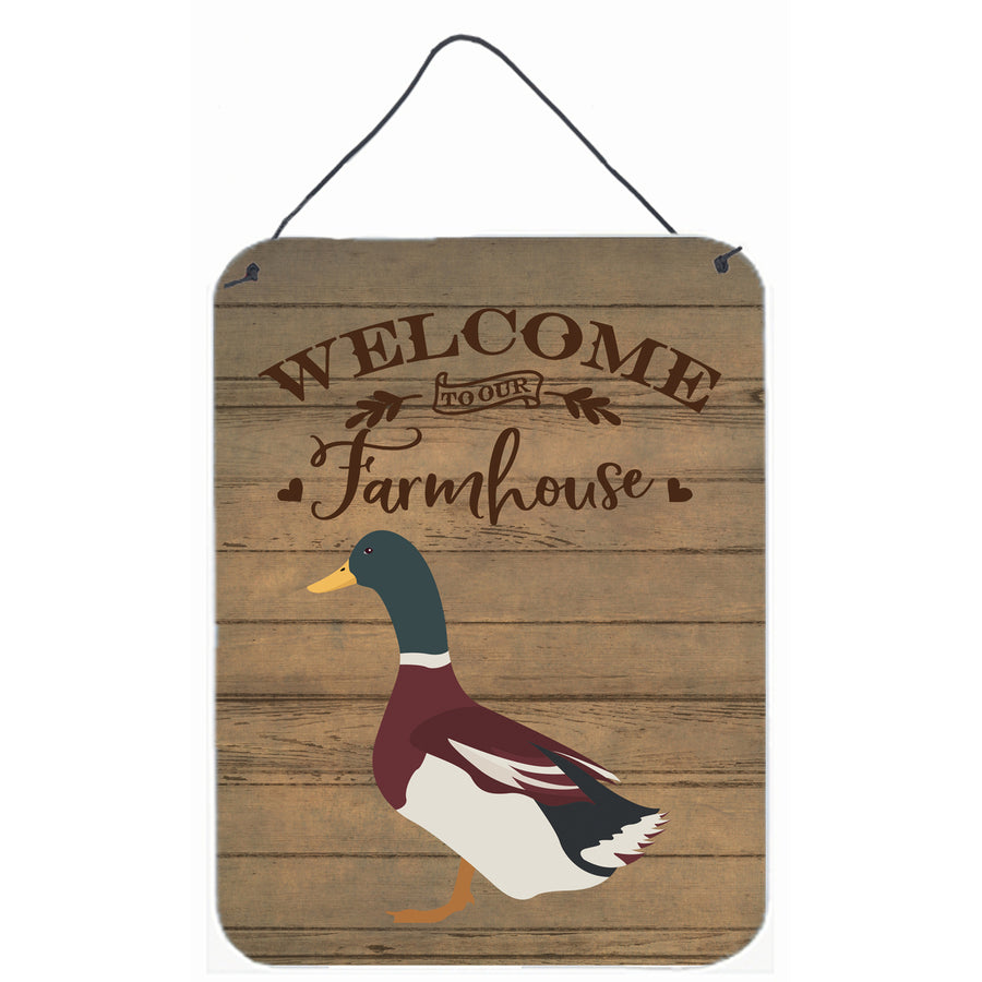 Rouen Duck Welcome Wall or Door Hanging Prints Image 1