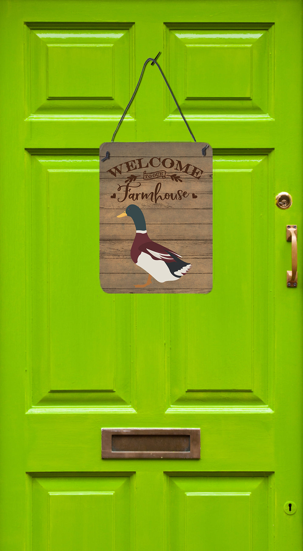 Rouen Duck Welcome Wall or Door Hanging Prints Image 2