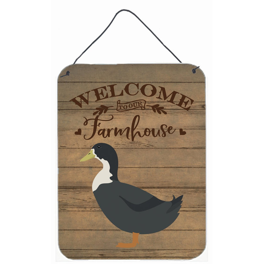 Blue Swedish Duck Welcome Wall or Door Hanging Prints Image 1