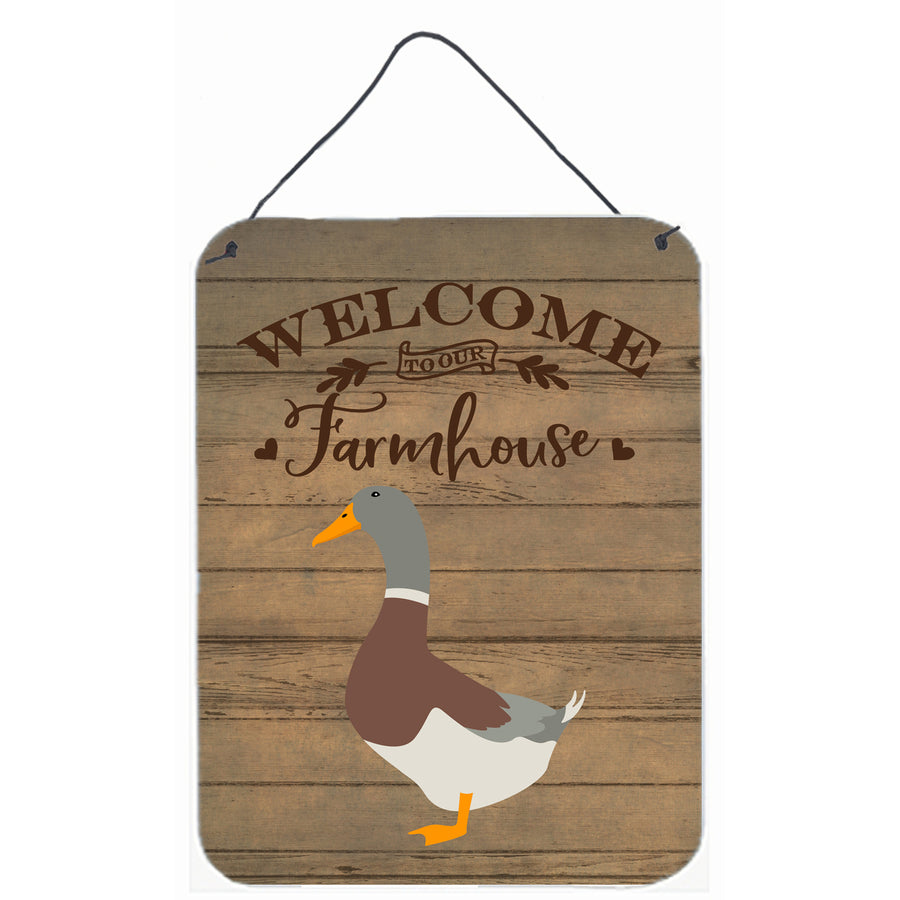 Saxony Sachsenente Duck Welcome Wall or Door Hanging Prints Image 1