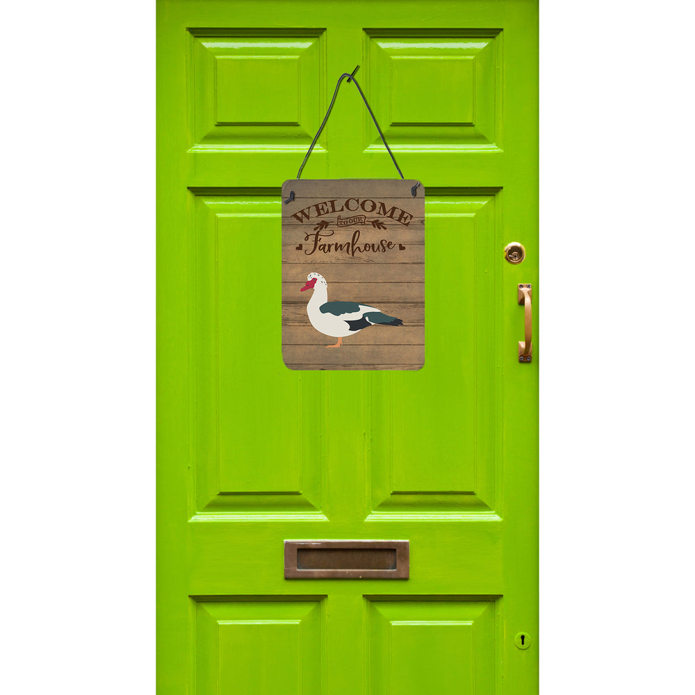 Muscovy Duck Welcome Wall or Door Hanging Prints Image 2