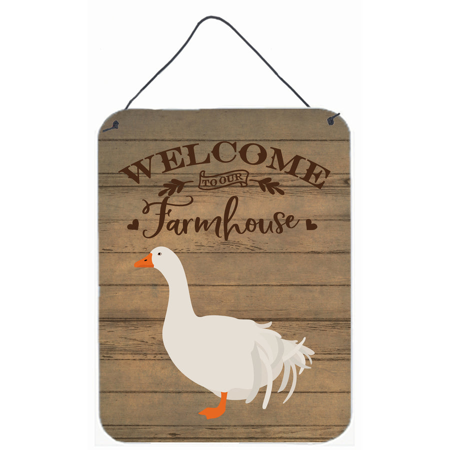 Sebastopol Goose Welcome Wall or Door Hanging Prints Image 1