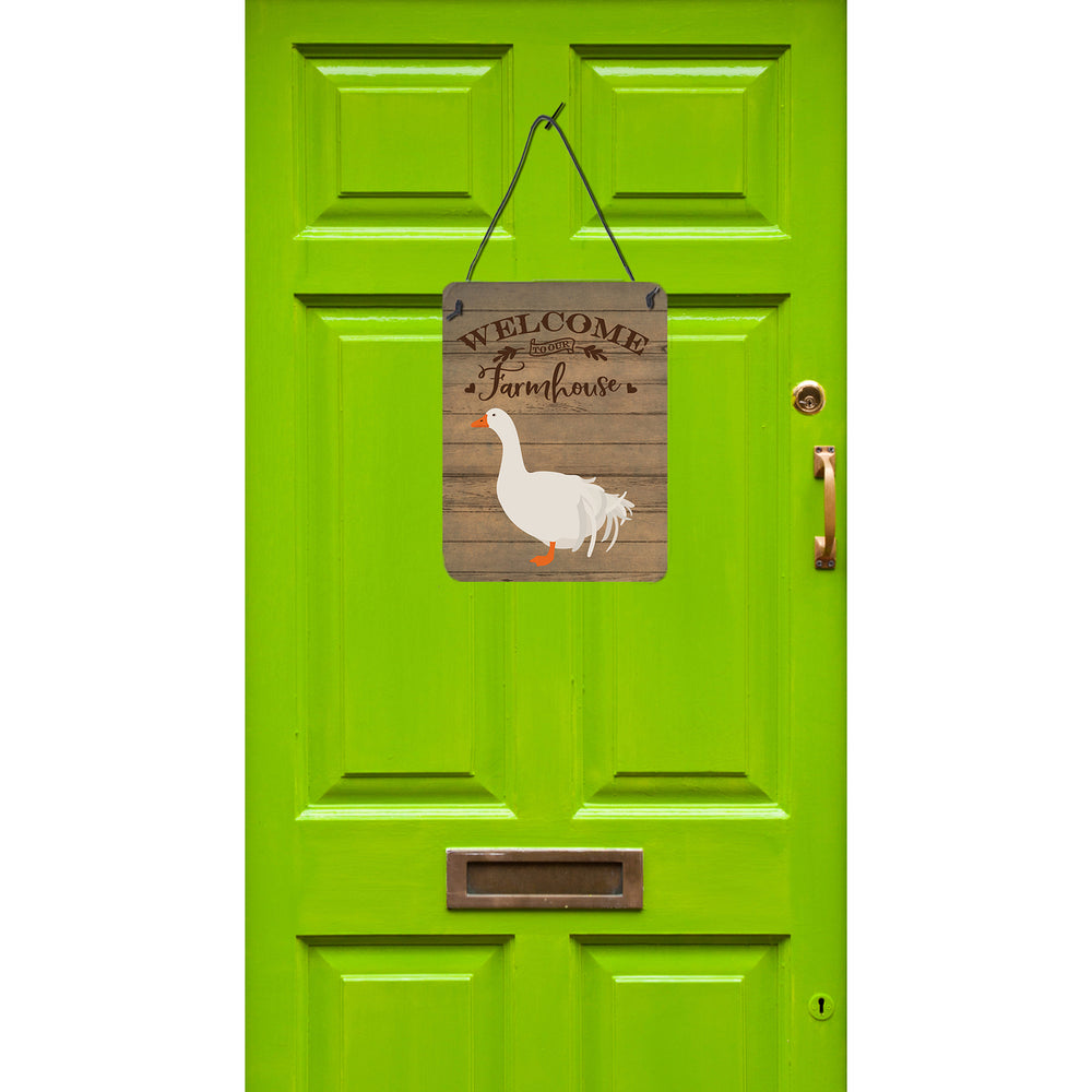 Sebastopol Goose Welcome Wall or Door Hanging Prints Image 2